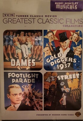 TCM Busby Berkley Musicals DVD