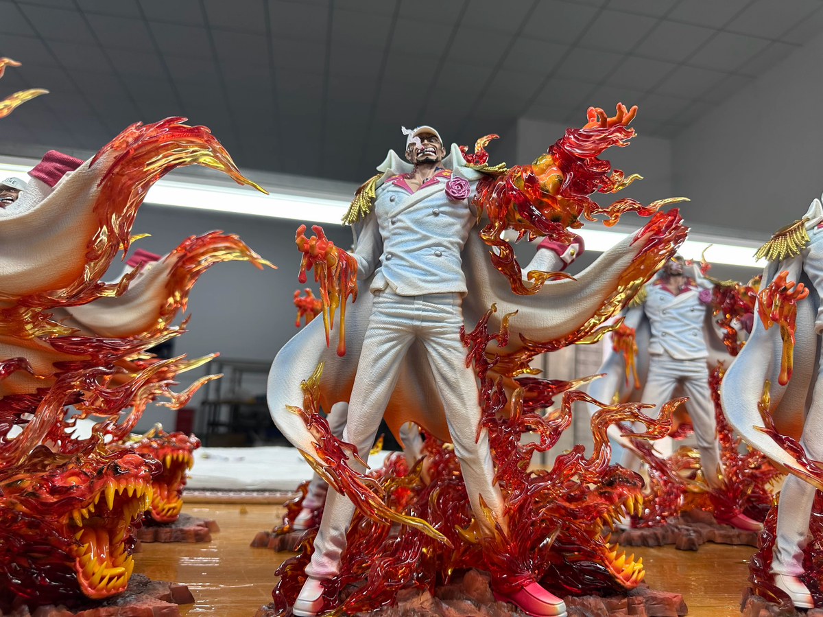 Brain-Hole Studio ONE PIECE White Dog Admiral Akainu Resin Model