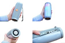 Wireless Bluetooth Speaker 10W Waterproof Column Subwoofer Portable Soundbar