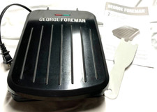 George Forman 2 serving Grill and Panini