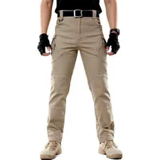 Flexcamo - Tactical Waterproof Pants Texwix Flex Camo Cargo for Men Hiking Work