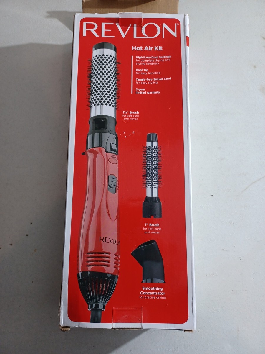 Revlon RV440RED Brushed Hair Dryer 761318504405|