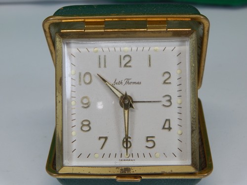 Orologio da viaggio vintage Seth Thomas Germania - Foto 2 di 9