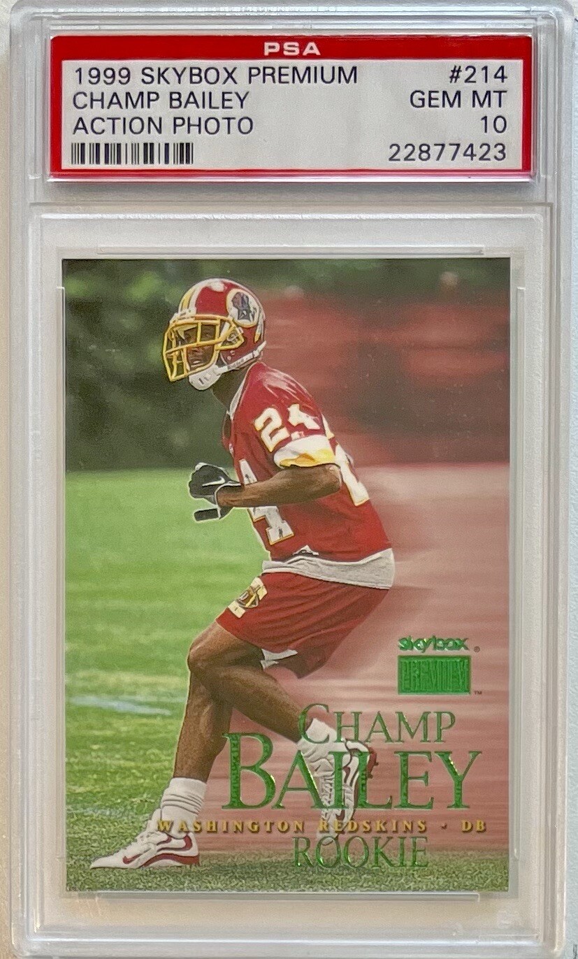 Champ Bailey Skybox Premium #214 Action Photo