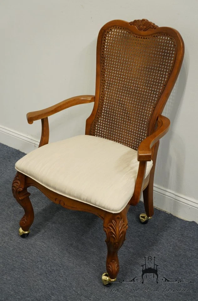 HOOKER MUEBLES Country Francés Provincial Bastón Respaldo Comedor Brazo Silla Foto 2 de 4