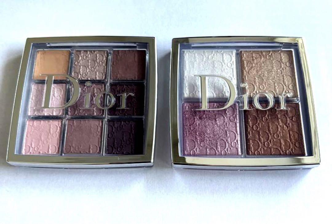 DIOR BACKSTAGE EYE PALETTE 002 クール 刻印入り Dior Backstage Eyeshadow Palette - 002 Smoky Essentials