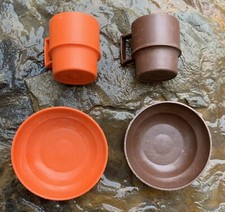 Vintage Tupperware Toys Lot. 4 Pieces. Okay Condition