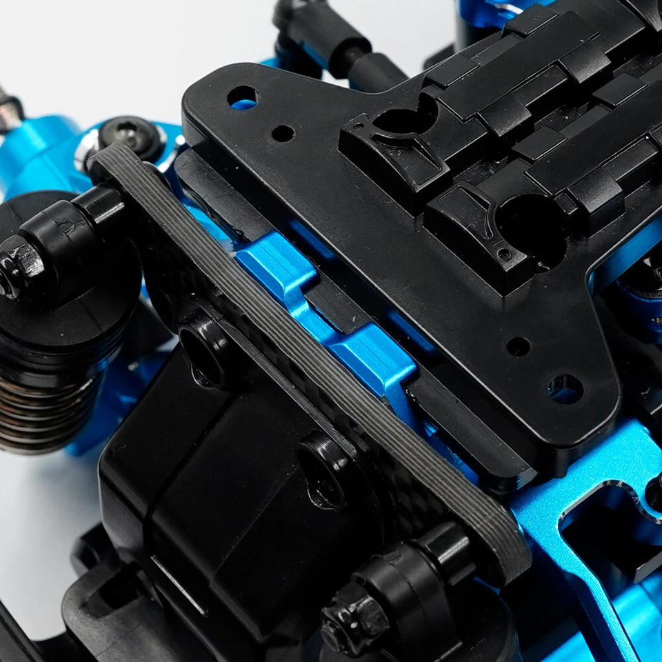 Yeah Racing TAMB-S01BU Aluminum Essential Conversion Kit for Tamiya MB-01 - Image 4 of 4