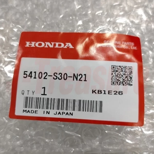 HONDA INTEGRA TYPE-R DC2 DB8 Genuine 5-Speed Leather Red Stitch Shift Knob OEM - Image 4 of 4