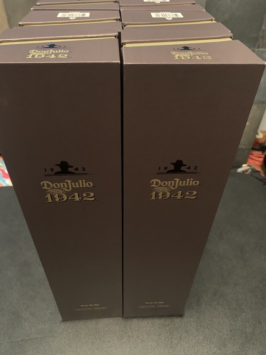 2 Bottles 6 Boxes x DON JULIO 1942 Anejo Tequila 750ml | eBay