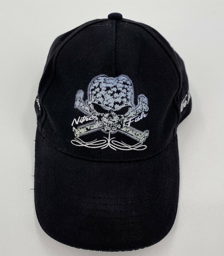Nitro Fish Drag Racing Hat Men's Black 