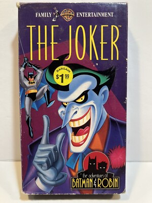 The Adventures of Batman Robin - The Joker (VHS, 1995) for sale