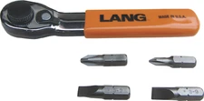 Lang Tools 5221 - 5-PC. Fine Tooth Bit Wrench Set