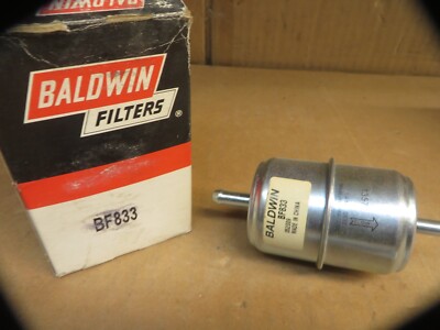 BALDWIN # BF833 in LINE FUEL FILTER UNUSED NOS 