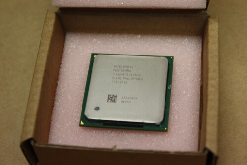 Processeur processeur Intel Celeron D 2,66 GHz 533 MHz S478 SL7NV - Photo 1/4