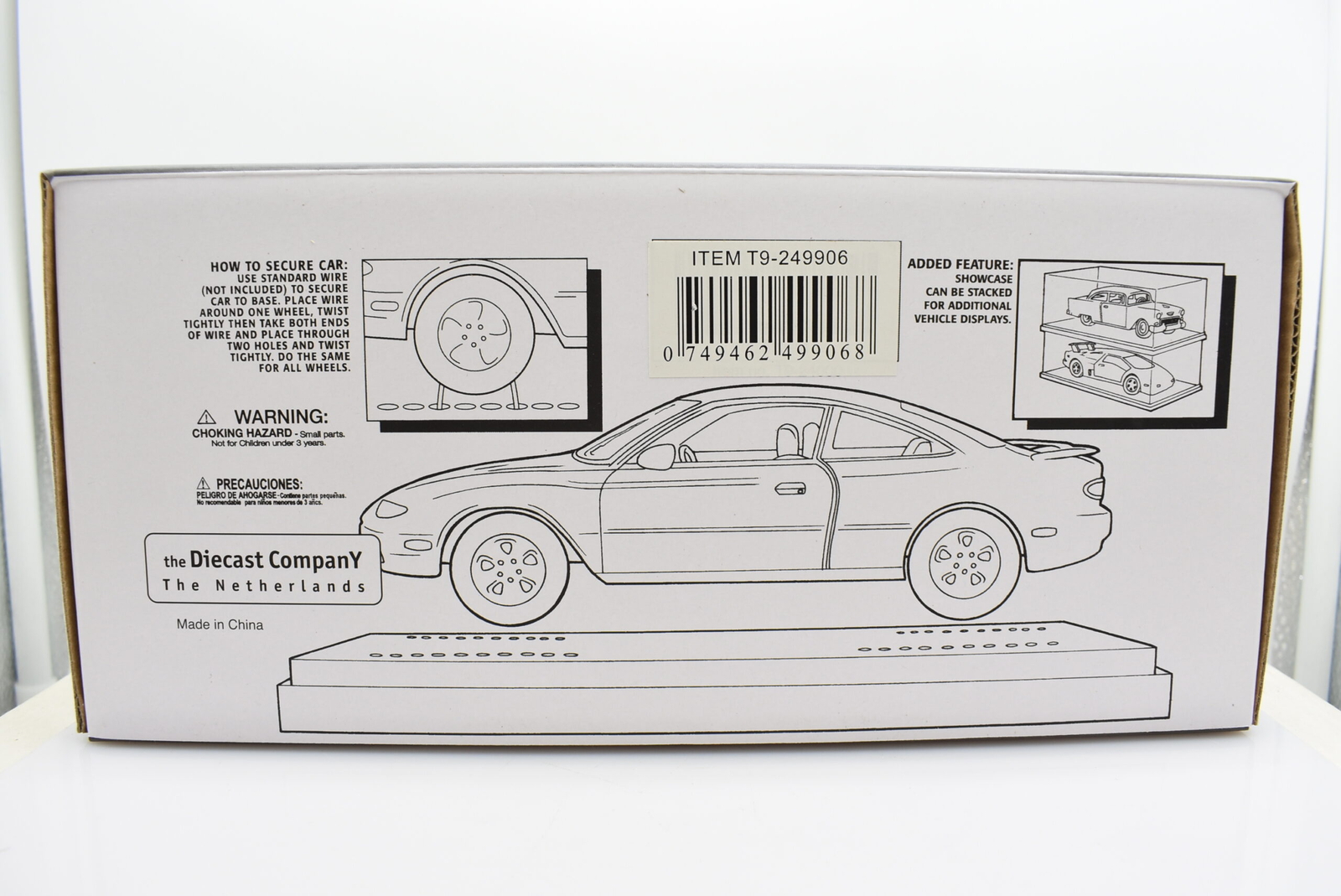 vetrina teca box modellini auto scala 1:24 teche modellismo show display case foto 3