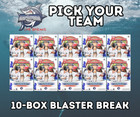 Texas Rangers 2025 Bowman 1/4 Case 10-Box Blaster Break #24!