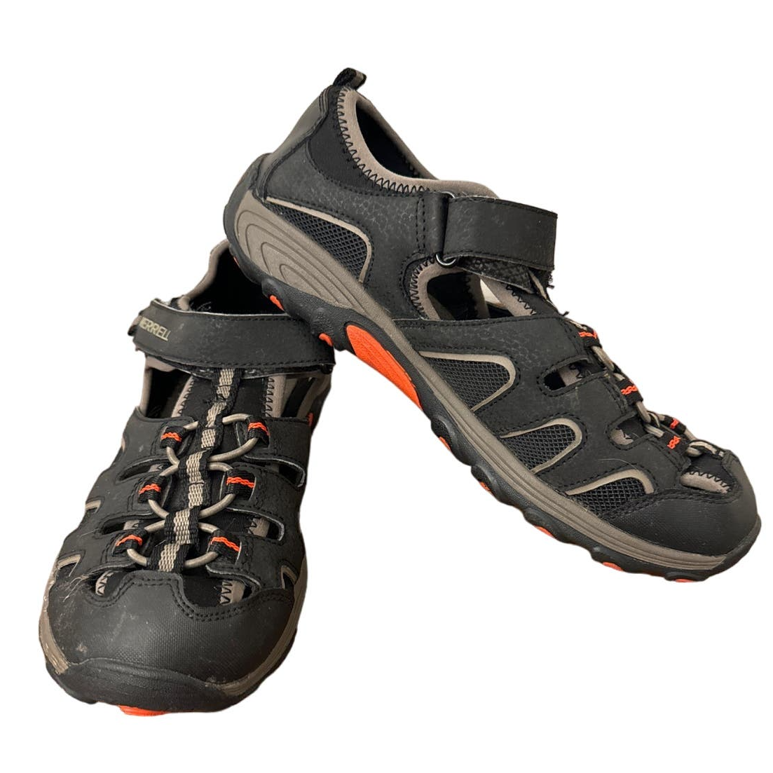 MERRELL Sandali da uomo scarpe da acqua nere Merrill taglia 6