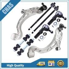 Front Inner Outer Lower Control Arm Tie Rod Sway Bar 8Pcs For Pontiac Bonneville
