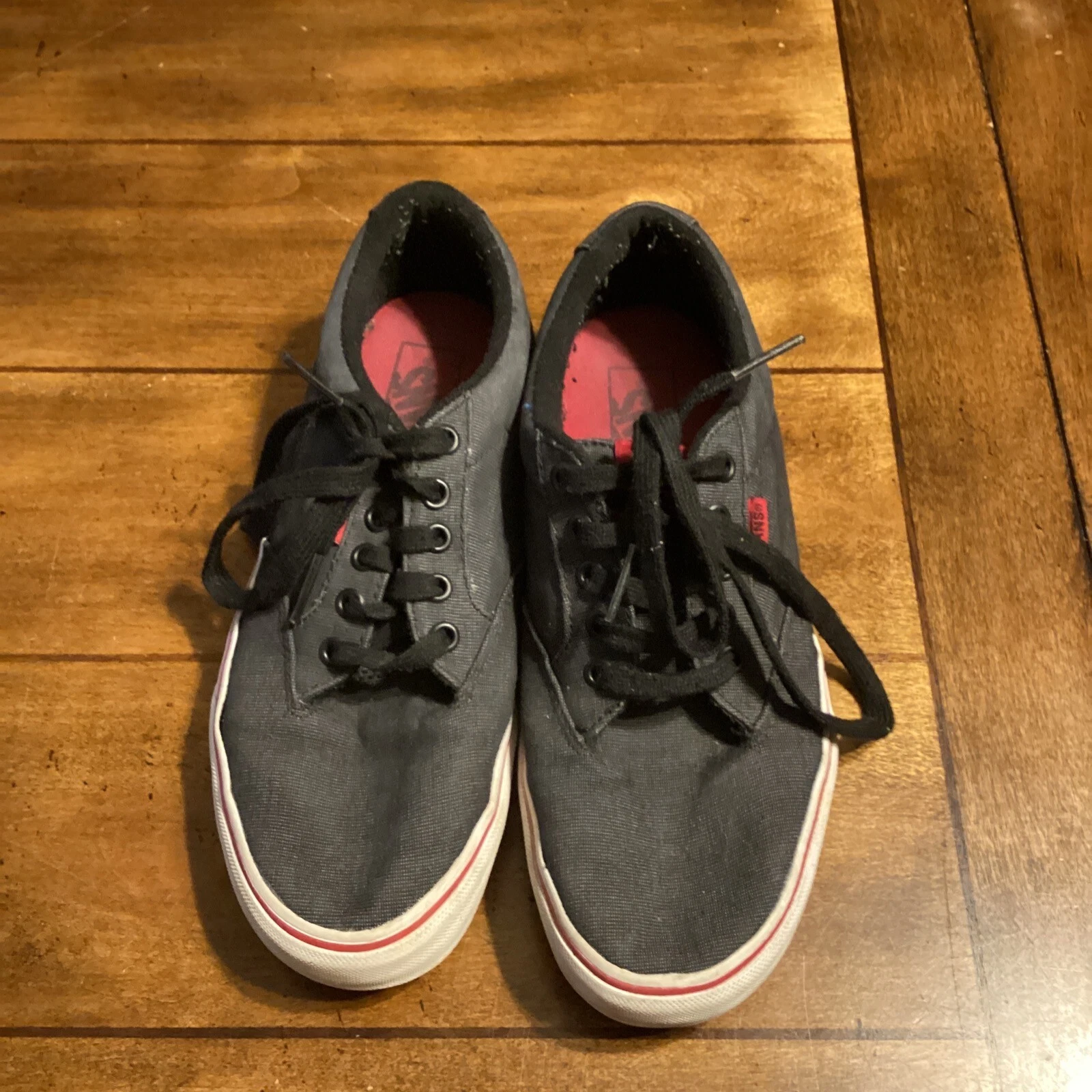 VANS Van Uomo Fuori Muro Grigio Stringato Taglia 8 VN 0vobc5x