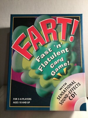 Fart! The Fast & Flatulent Card Game  Imagine how much fun as a present!