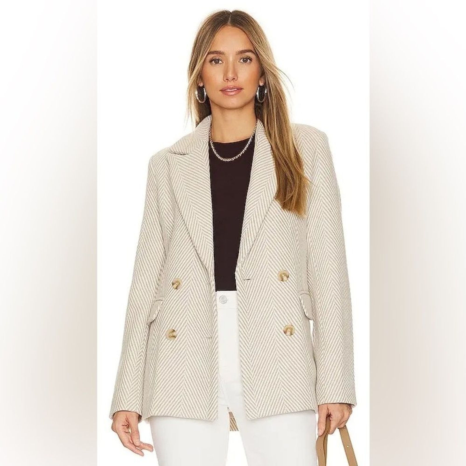 Ena Pelly Lara Wool Blazer Jacket NWT Women Jacket Size Small