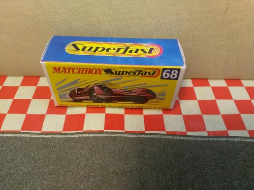 Matchbox superfast No68 Porche 910 Repro box only NO CAR - Picture 2 of 3