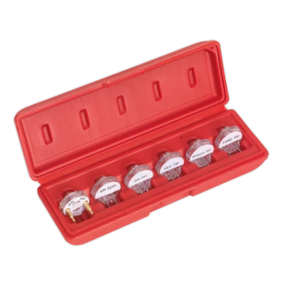 (SBS) Noid Light Tester Tool Kit 6 Piece Fuel Injector Tester Fault Finder