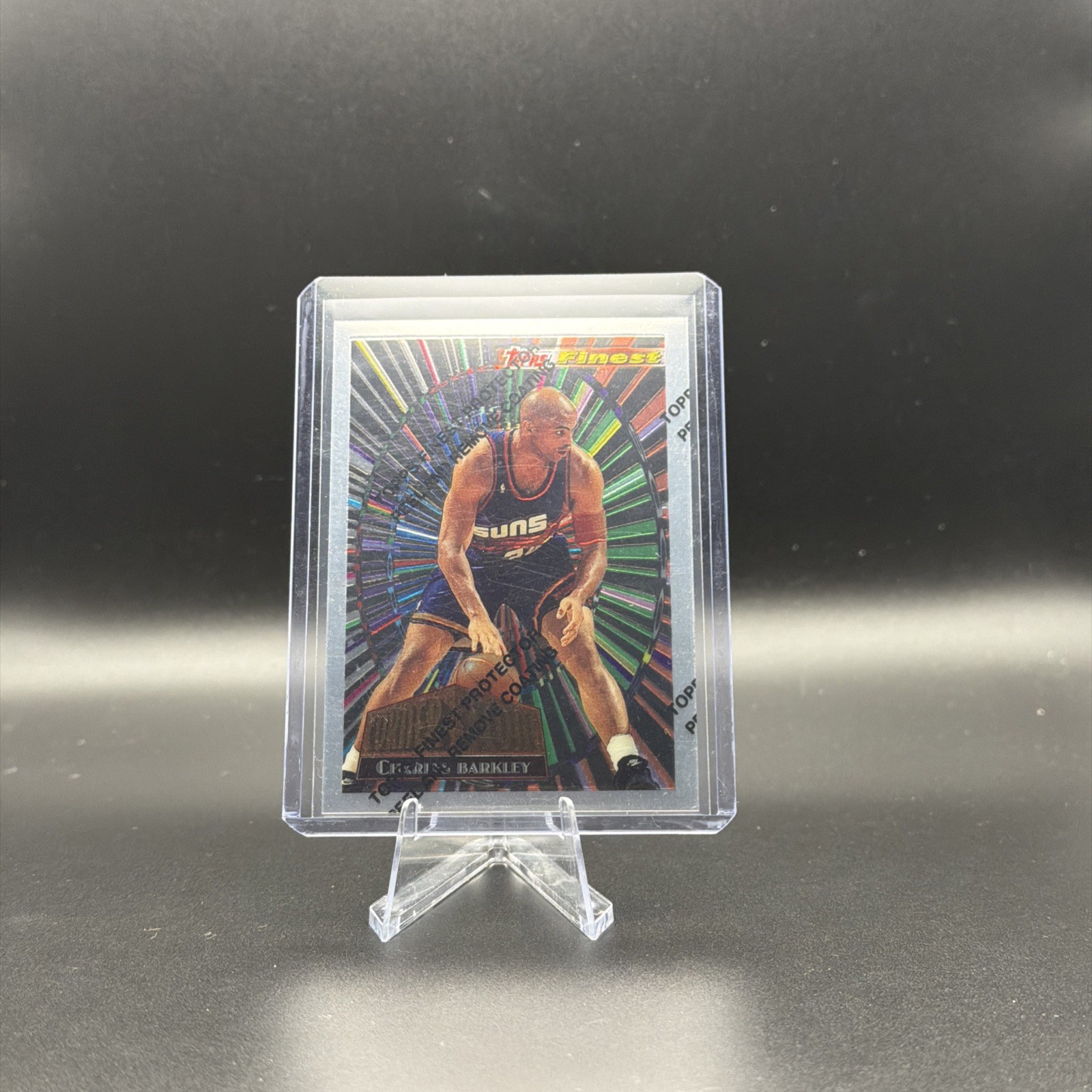1994-95 Topps Finest Cornerstone Charles Barkley #CS8