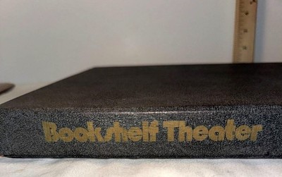 Vintage Da-Lite Portable Bookshelf Theater Slide Projector Movie 8'' x 10'' Screen