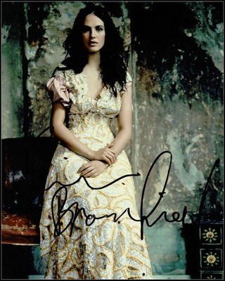 Jessica Brown Findlay Autogramm signed Downton Abbey Harlots UACC RD 96