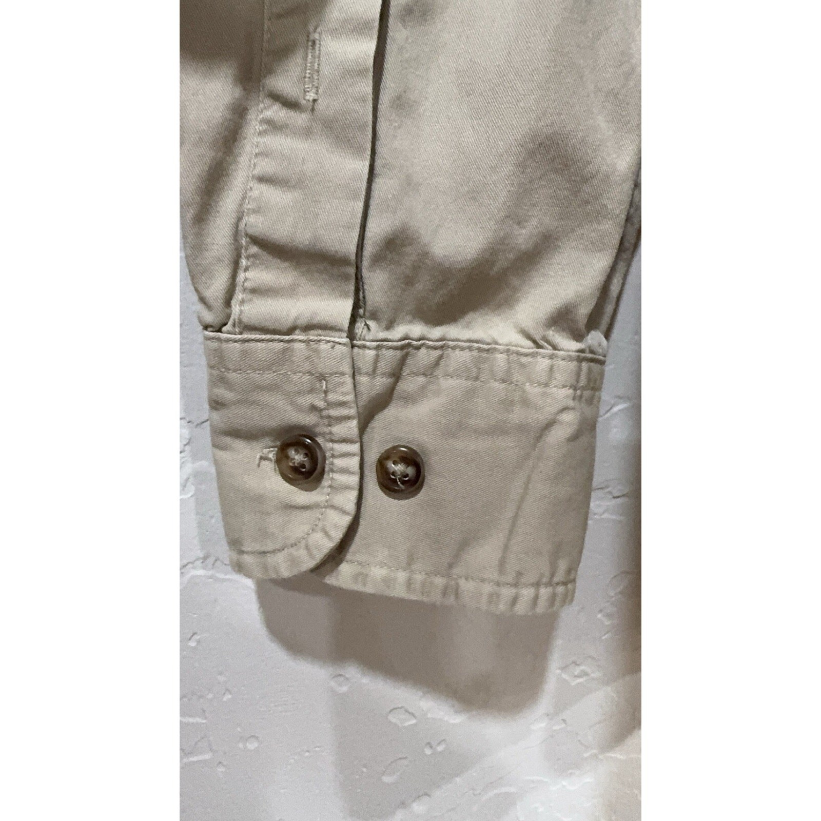 Long Sleeve Button Western Basic Editions Size La… - image 8