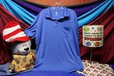 PGA Tour Men's Blue Short Sleeve Polo Shirt Size XL golf athletic casual sport