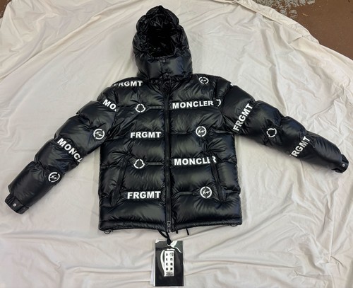 Moncler Genius 7 FRGMT Fragment Hiroshi Fujiwara Down Jacket AllOver Logo Size 5