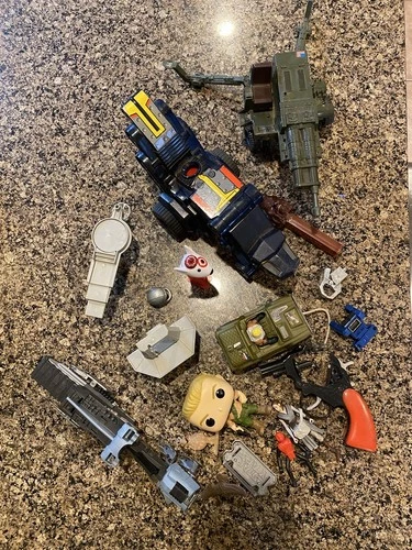 1980s GI Joe Star Wars Mixed Lot Kenner Figures Parts  Vehicles Misc Some Broken
