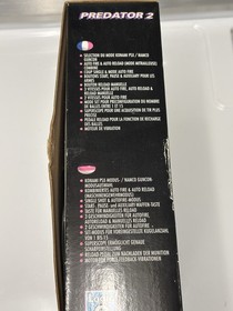 Logic 3 Predator 2 PlayStation PS1 Sega Saturn Light Gun Complete w/ Pedal + Box