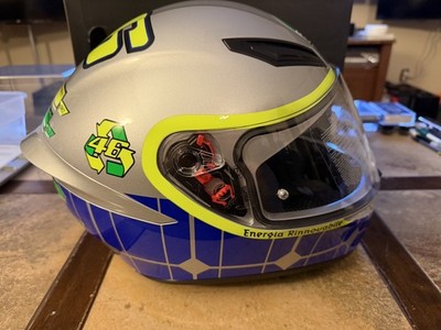 AGV K1 Full Face Motorcycle Helmet Valentino Rossi Mugello 2015 Size XS