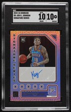 2023-24 Panini Donruss Signature Series Keyontae Johnson SGC 10 GEM Auto 14dq