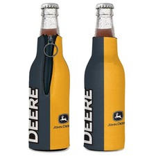 JOHN DEERE 12 oz 2 SIDED DESIGN INSULATED BOTTLE HOLDER WINCRAFT
