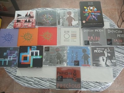 Depeche Mode 18 CD LOT (Albums/Singles/Remixes/Deluxe Editions) Original Owner!