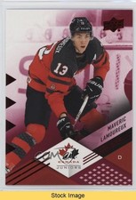 2024 Upper Deck Team Canada Juniors Red Foil Maveric Lamoureux #43 READ mp4