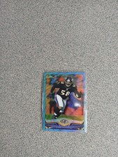 Elvis Dumervil 2013 Topps Chrome Blue Wave Refractor A2