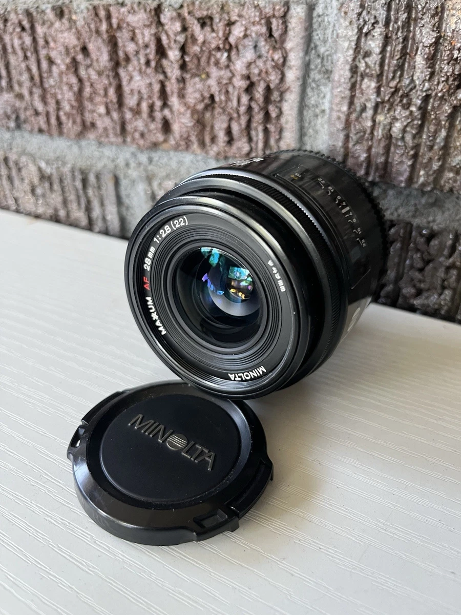 Minolta 28mm Focal Camera Lenses for sale | eBay