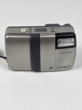 Vintage Minolta VECTIS 200 Point  Shoot 35mm Film Camera.