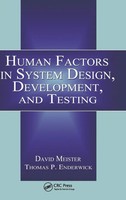 David Meister (U. A.) | Human Factors In System Design, Development, And Testing