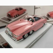 1/43 Resin Rolls Royce FAB1 Pink Model Inspired by Thunderbirds Lady Penelope