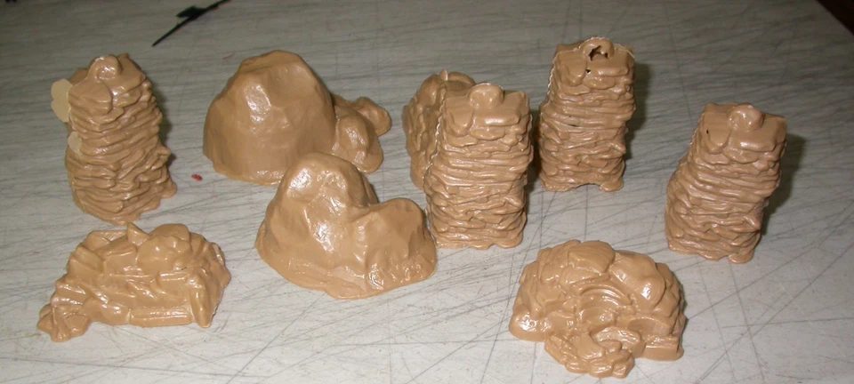 FORT APACHE MARX  Western Play Set # 4501 - Image 3 of 4