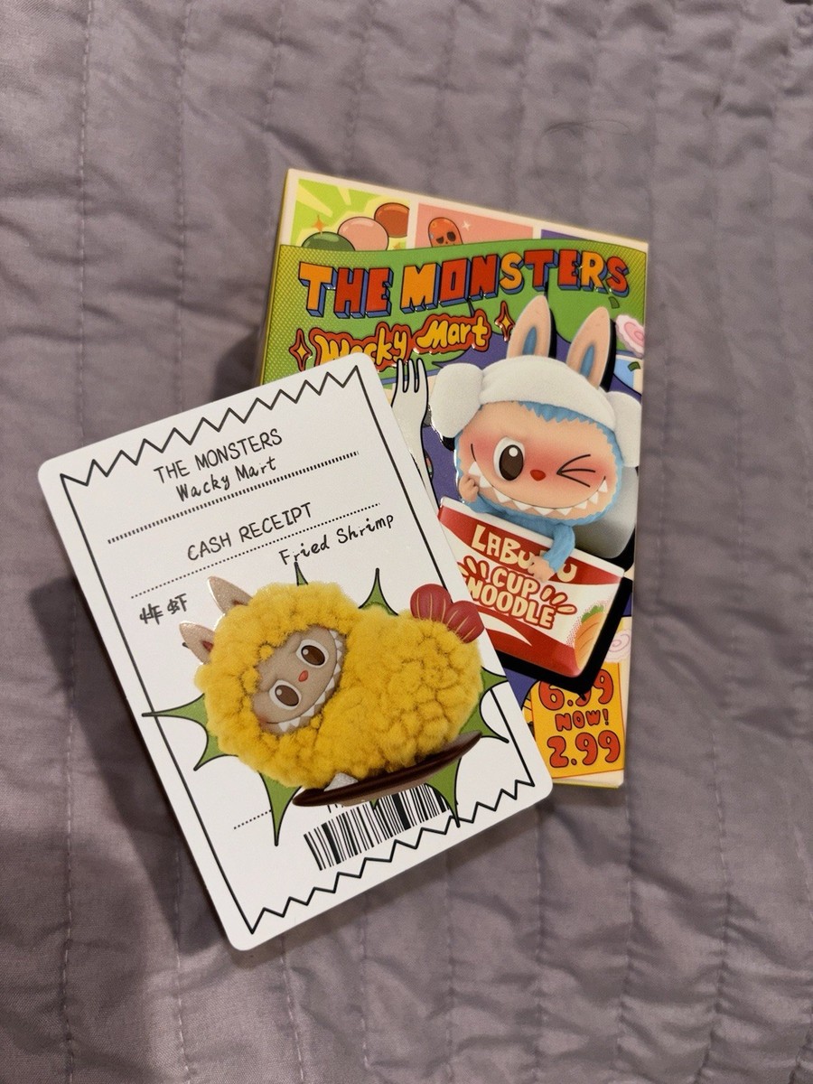 THE MONSTERS Wacky Mart フィギュア shrimp POP MART 🌈AUTHENTIC Labubu THE MONSTERS Wacky Mart Series
