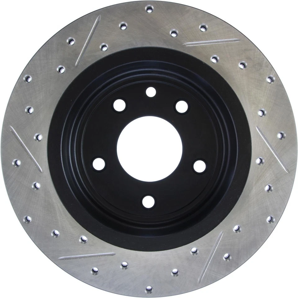 Ротор дискового тормоза StopTech — подходит для Jaguarar Vanden Plas 1995–2003 годов выпуска, 1995–1996 годов выпуска - Изображение 3 из 4