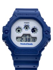 CASIO Wasted Youth Watch Digital Rubber BLU BLU